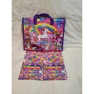 Lisa Frank Unicorn Portfolio and Stickers